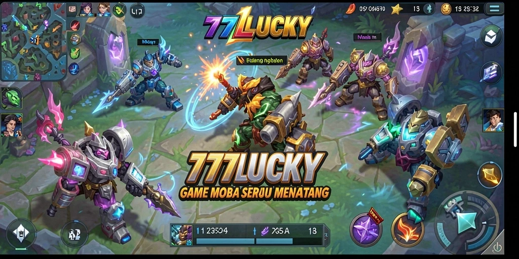 Gambaran visual gameplay epik di 777LUCKY.