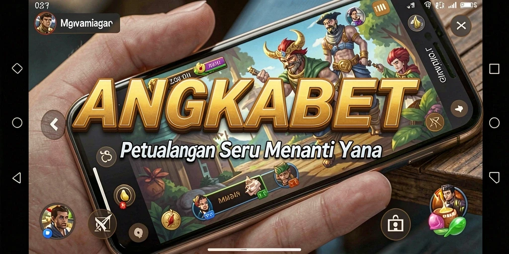 Tampilan gameplay seru dan menantang dalam ANGKABET.