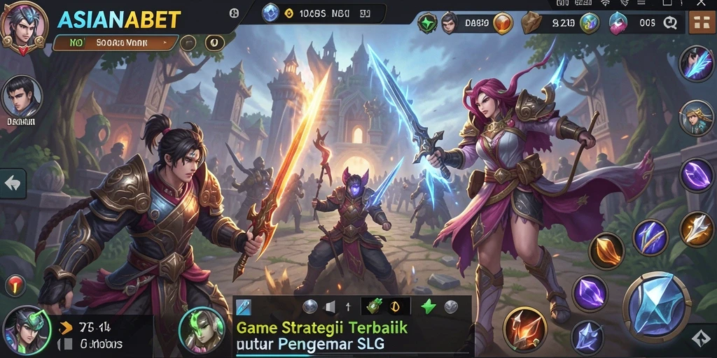 Screenshot gameplay ASIANABET menunjukkan aksi strategis yang mendebarkan.