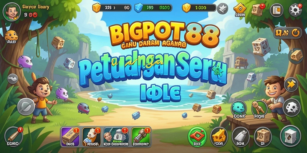 Tampilan gameplay menarik dari BIGPOT88 dengan suasana kasino.