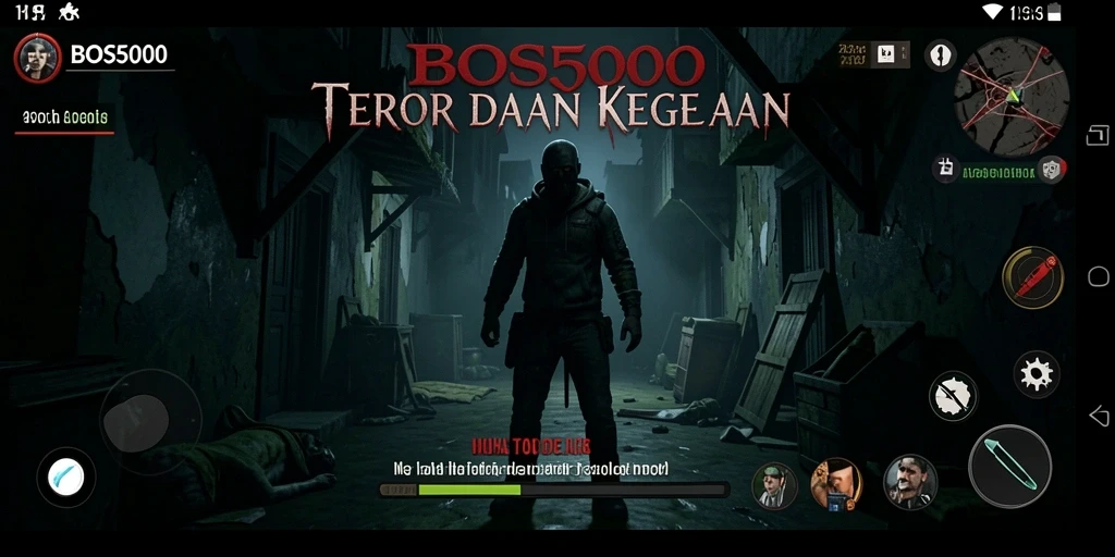 Tampilan gameplay yang menegangkan dan mencekam dari BOS5000