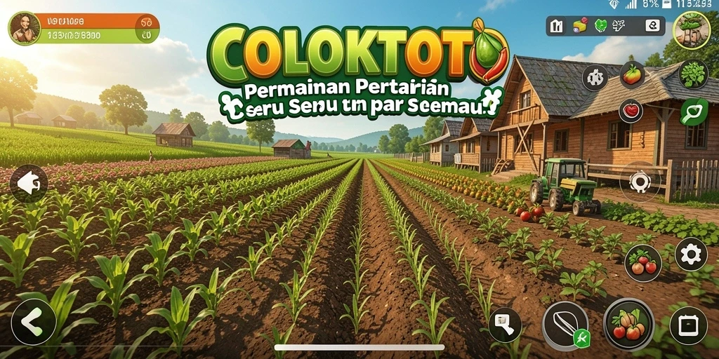 Tangkapan layar COLOKTOTO menampilkan suasana pertanian yang indah dan penuh warna.
