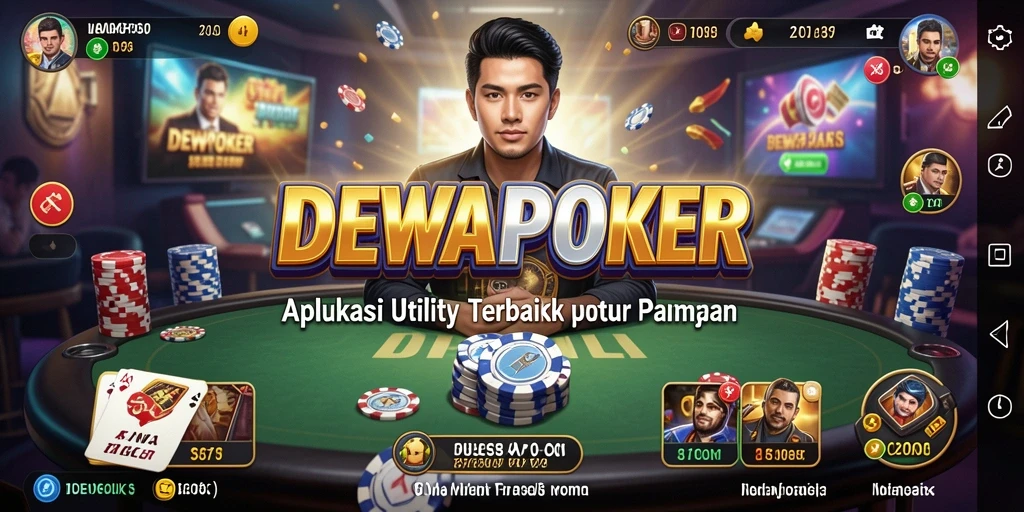 Tampilan antarmuka intuitif dari DEWAPOKER untuk meningkatkan pengalaman bermain.