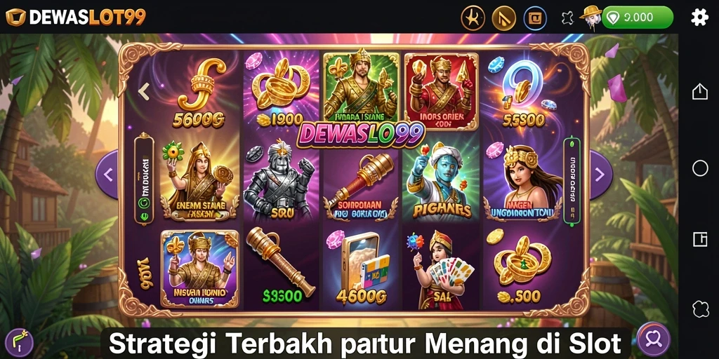 Tampilan gameplay DEWASLOT99 yang memikat dan menantang.