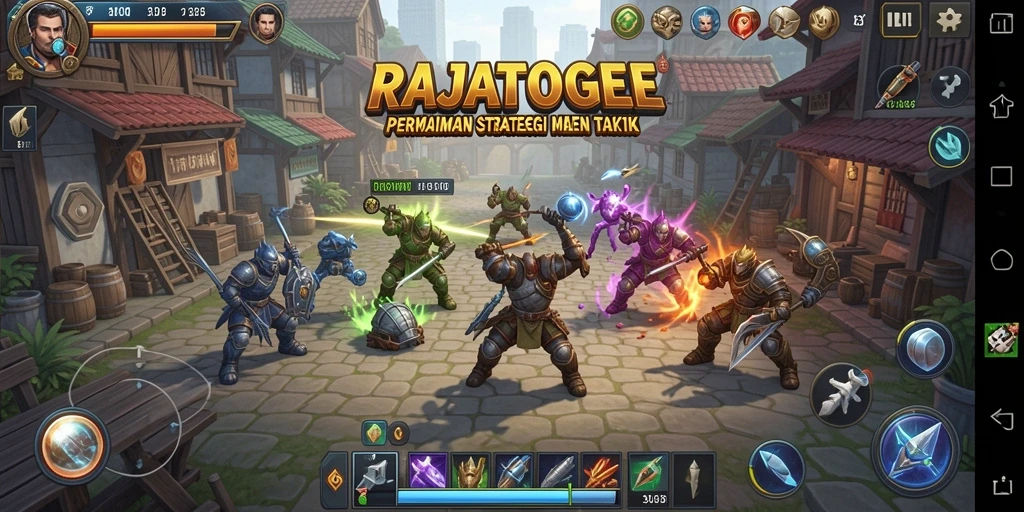 Tampilan gameplay RAJATOGEL yang menarik dan penuh strategi.