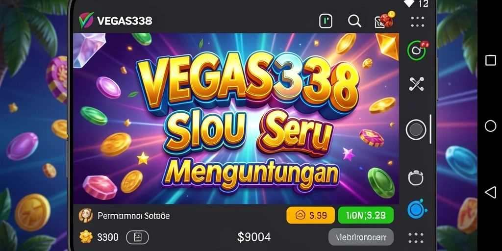 Tampilan menarik dari gameplay slot di VEGAS338.