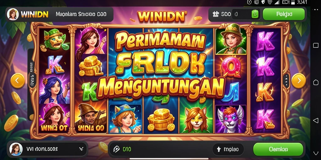 Tampilan gameplay seru di WINIDN dengan slot yang beragam.