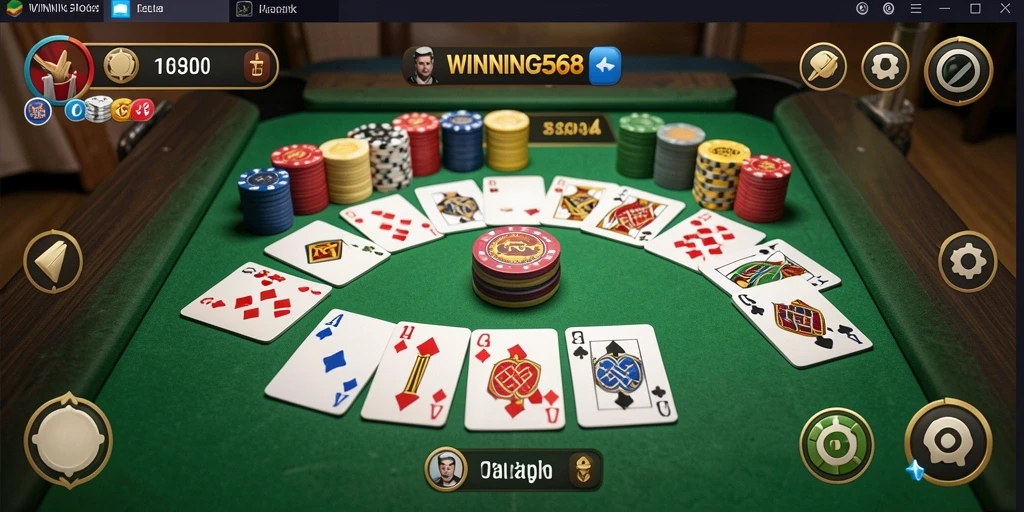 Tampilan screenshot game Gaple yang menarik dan penuh strategi.